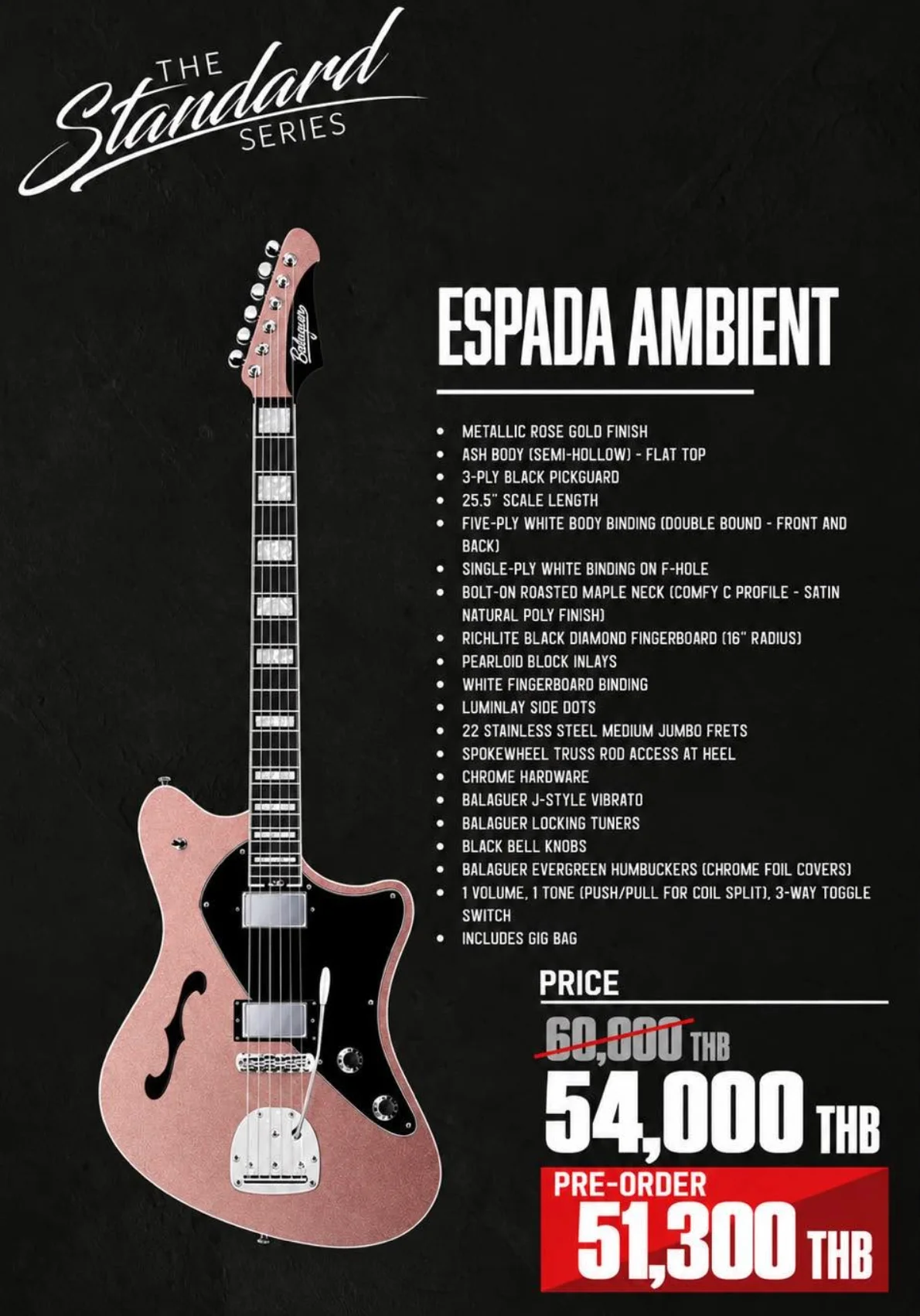 Balaguer ESPADA AMBIENT Sparkle Pink